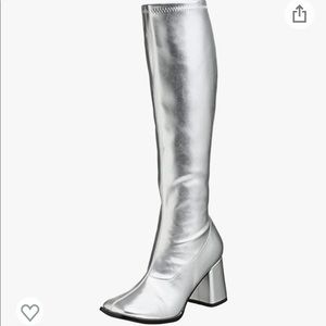 Funtasma Silver Gogo Boots